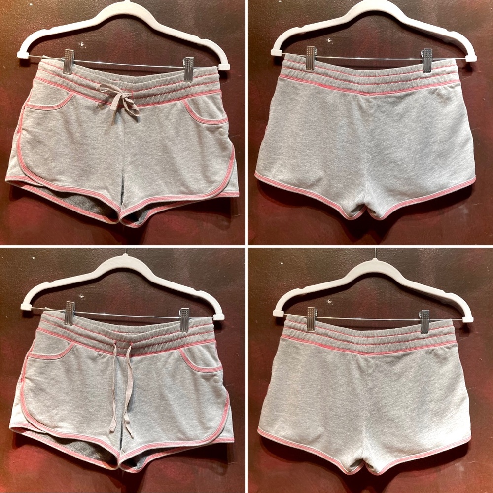Reflex Grey/Pink Athletic Shorts